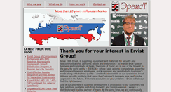 Desktop Screenshot of ervist.com